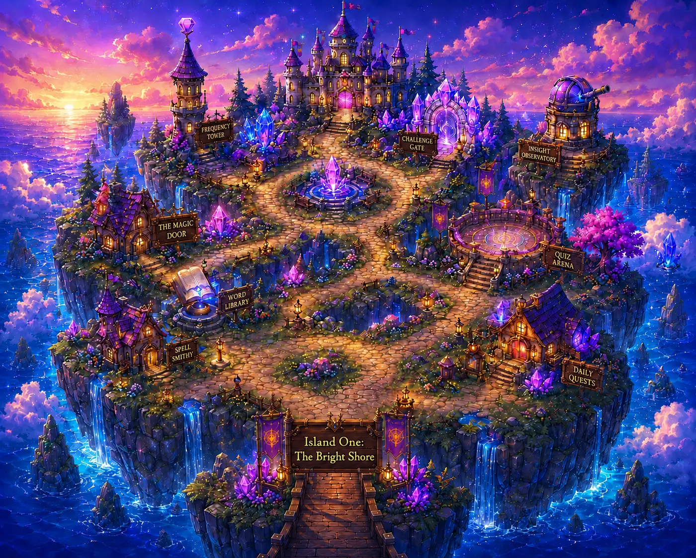 The Enchanted Words Island in Spellify